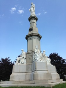 Soldiers National Monument at Gettysburg Cemetery