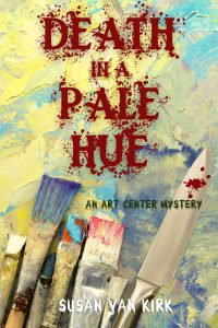 Art Center Mysteries: Death in a Pale Hue (book cover)