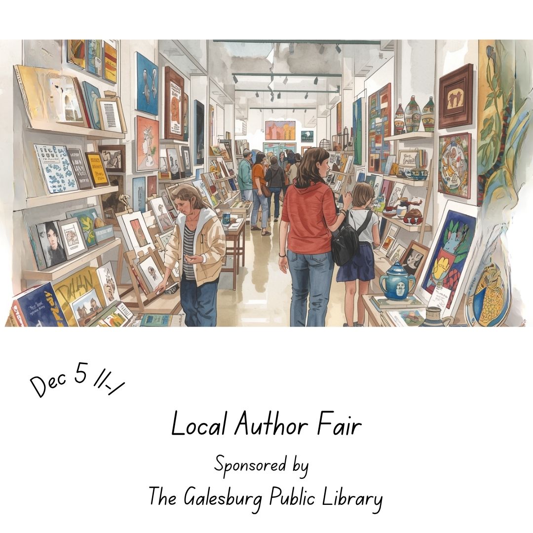 Local Artist Fair at the Galesburg Public Library
